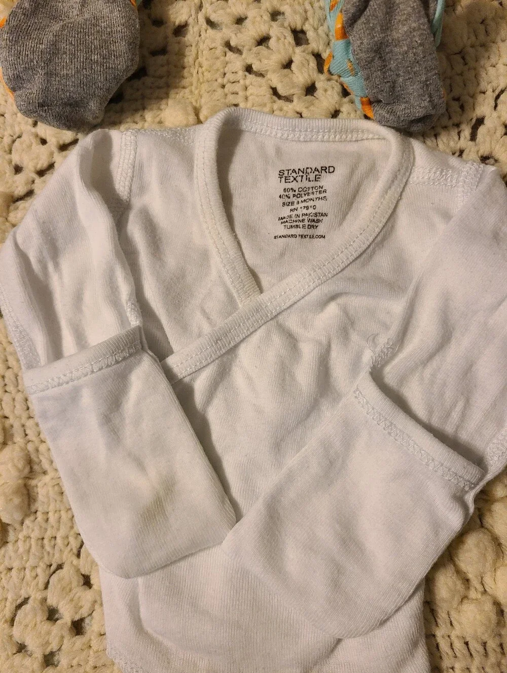 Baby Onesie Bundle - Blue, Mint, Gray & White